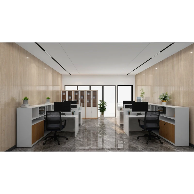 Customize Cubicle Workstation Modern Staff Office Room Desk Furniture Sofa Set Call Center Executive Office Workstation
