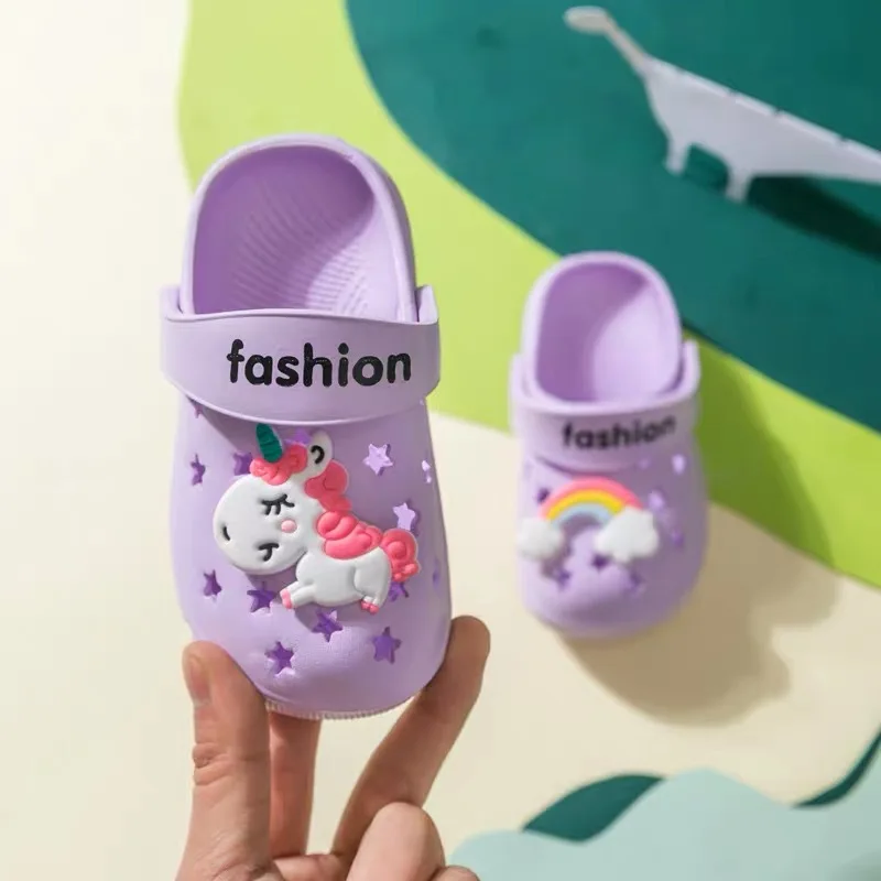 
Cartoon cute indoor and outdoor kids fashion slippers kids shoes slippers customized slippers for kids 
