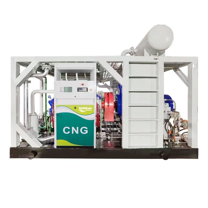 Compressed natural gas dispenser WD-CNG112 Fueling times limit function