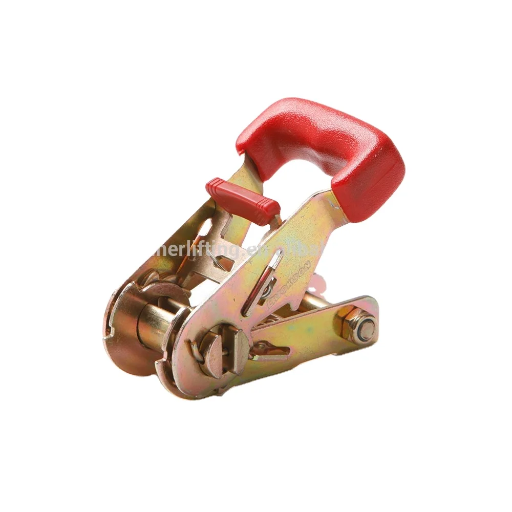 Winnerlifting 1,5 дюйма ремень для крепления груза/Трещотка с резиновой мягкой ручкой