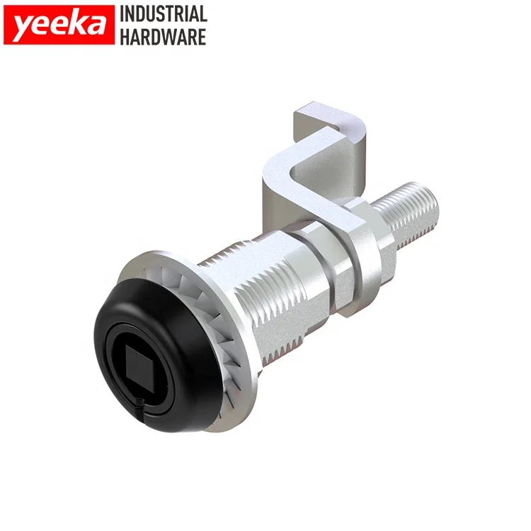 1422 Metal cabinet compression panel lock, large version adjustable grip range compression lock latch