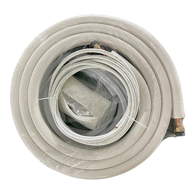1/4-1/2 Pre-insulated Copper Pipe Line Set  30m