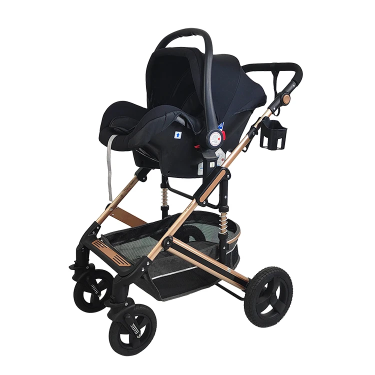 New Product China Stroller Baby Travel System Foldable High Quality Luxury Baby Pram 3 in 1 Stroller For Baby