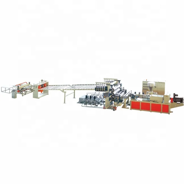 PVC Transparent Soft And Rigid Sheet Extrusion Extruder Extruding line