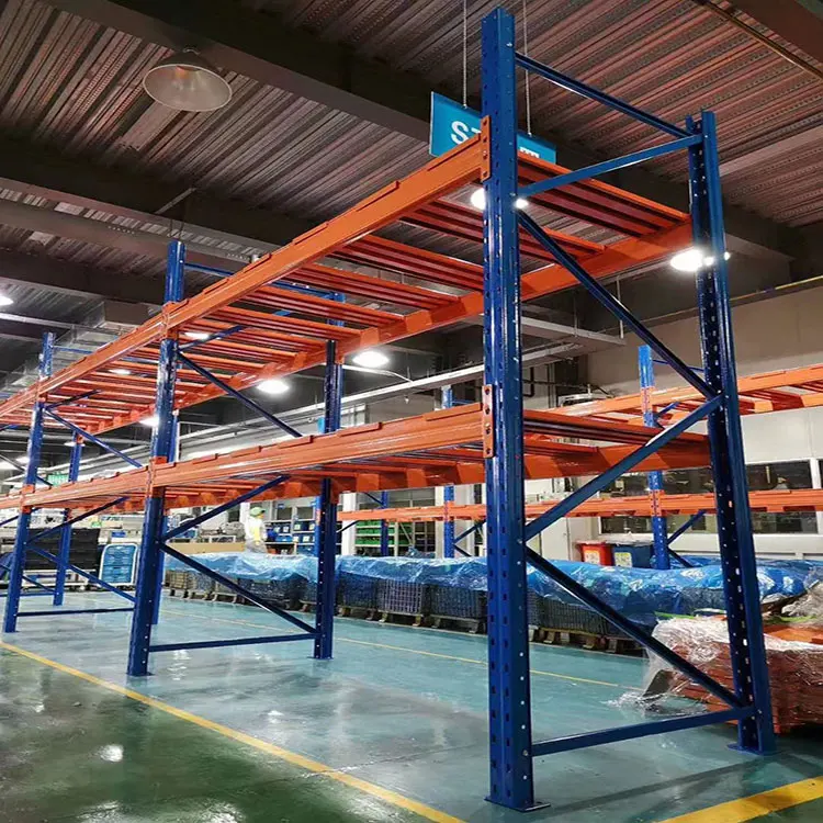  Сверхпрочная Коммерческая стойка для поддонов хранения из железа