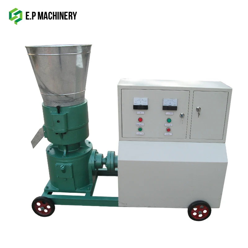 small machine for feed for fish and crayfish and other animals and wood pellets