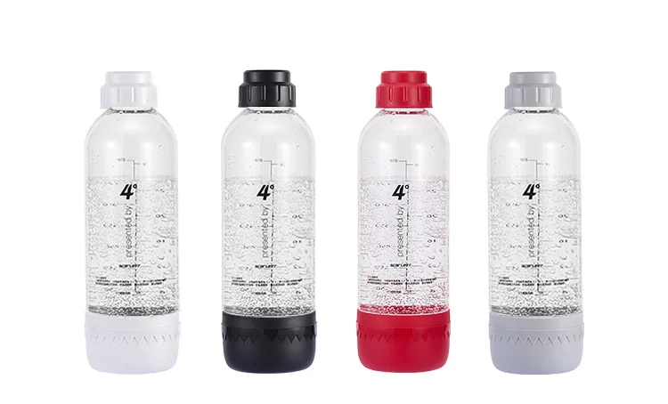 Factory support OEM ODM 500mL 1000ml  PET water bottle which can fit with wassermax  Aarker, machine