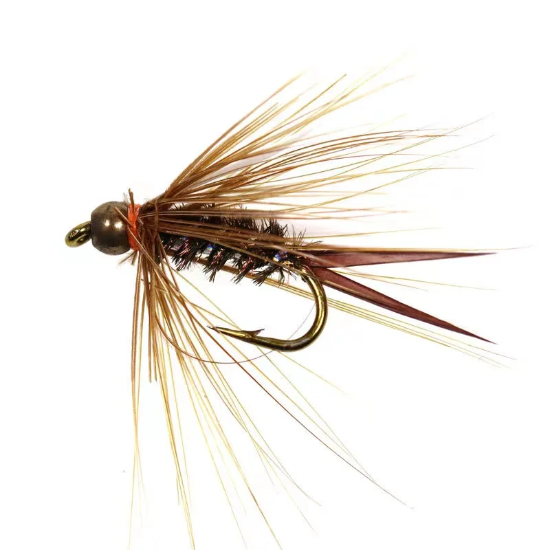 NEWRGY Fly Fishing Lure Set Fishing Flies Single Hook Fly Bionic Needle Fishing Lure Hook Sets