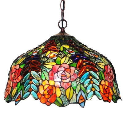 chinese style industrial lighting pendant lamp vintage,Tiffany chandelier hanging lamp pendant light,glass modern lamp pendants