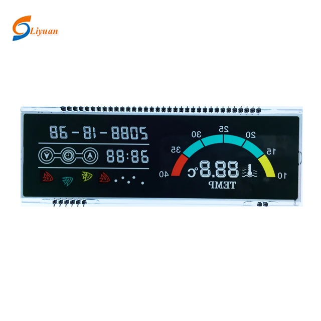 Segment Aquarium Lcd with Wifi,lcd display module black background