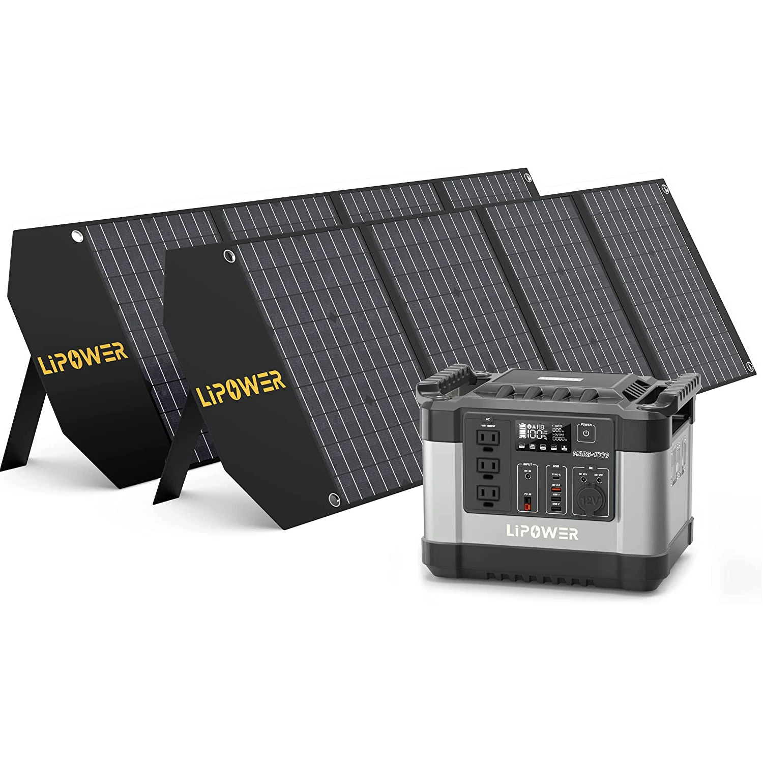 Solar Generator 5000 Watt Hot Sale Off Grid Portable Power Station 1KW With Panel for Home Camping