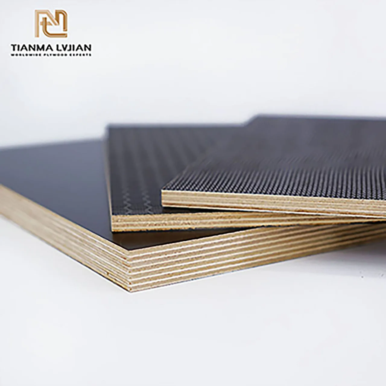 Sheet/Melamine/Wooden Laminated Plywoods Birch Core Phenolic Glue Anti-Slip Film Faced Plywood