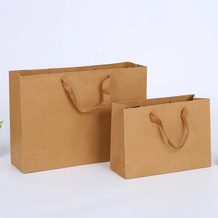 Cheap Kraft paper bag for best sale portable Kraft paper bag