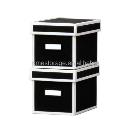 Foldable Office Storage Box Fabric Home Storage Case