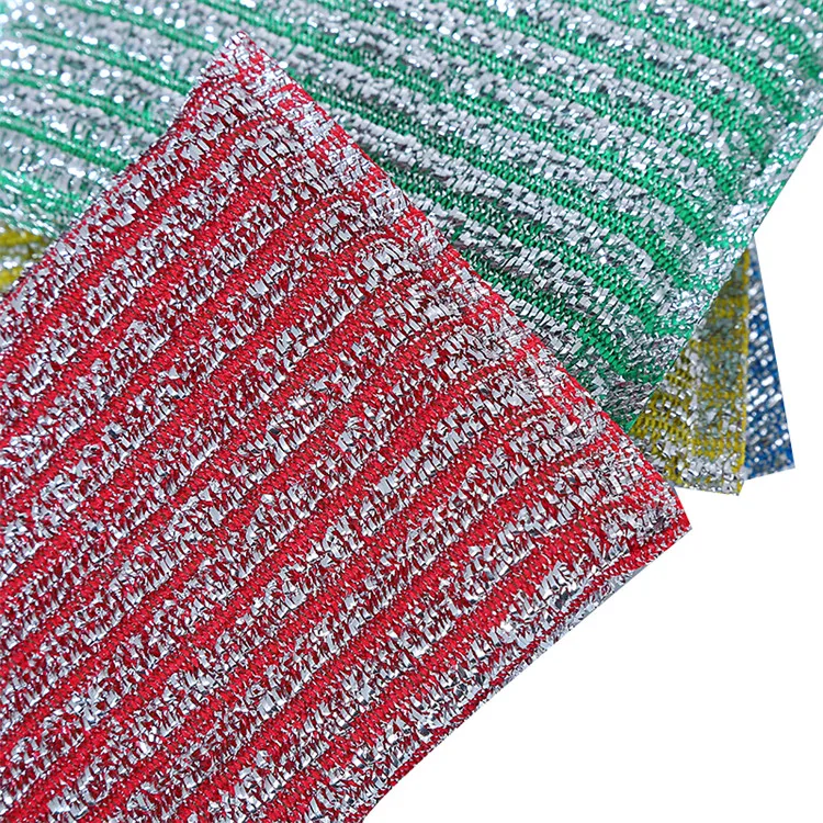 Yiner 4 Pieces 12*8.5*1.5 Packing Multi-Colors Cleaning Sponge Kitchen Scrubber Wonder Scourer Scouring