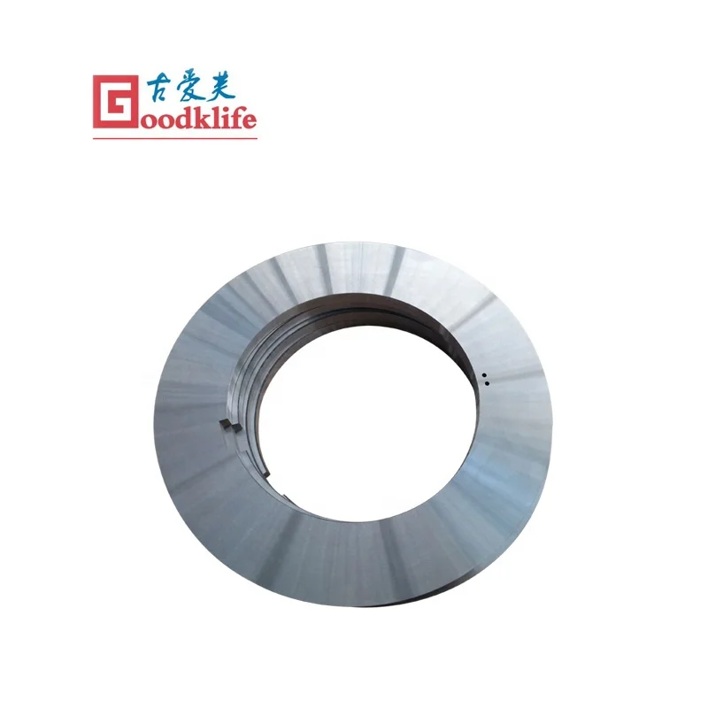 Rotary slitting blade for cutting mild steel plate