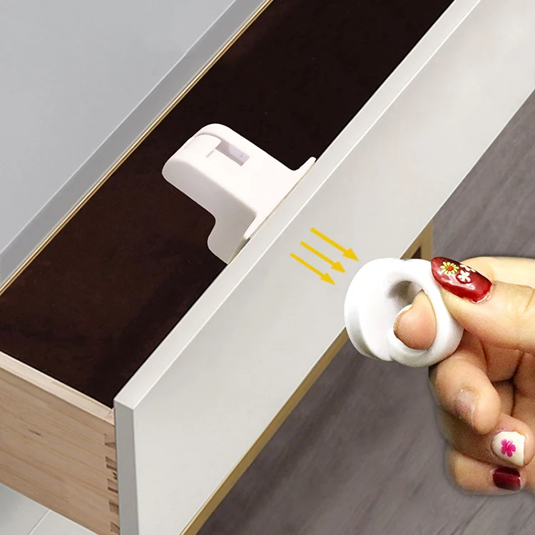 Магнитные мини-замки для шкафов, для защиты от детей, для шкафов, дверей, ящиков, не требуются инструменты или винты