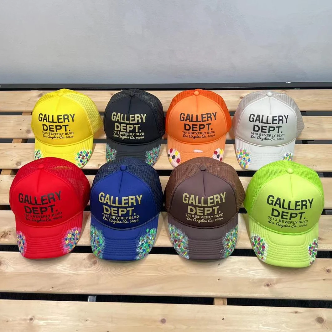 wholesale splash-ink GALLERY DEPT Hat custom embroidered sport hats for men women golf hats baseball sports