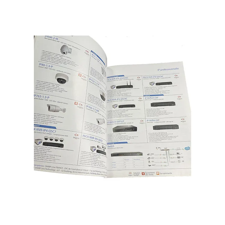 High Quality Products Impression Magazine Decorative Color Books Custom Collect Real Decorative Art Presentation Book