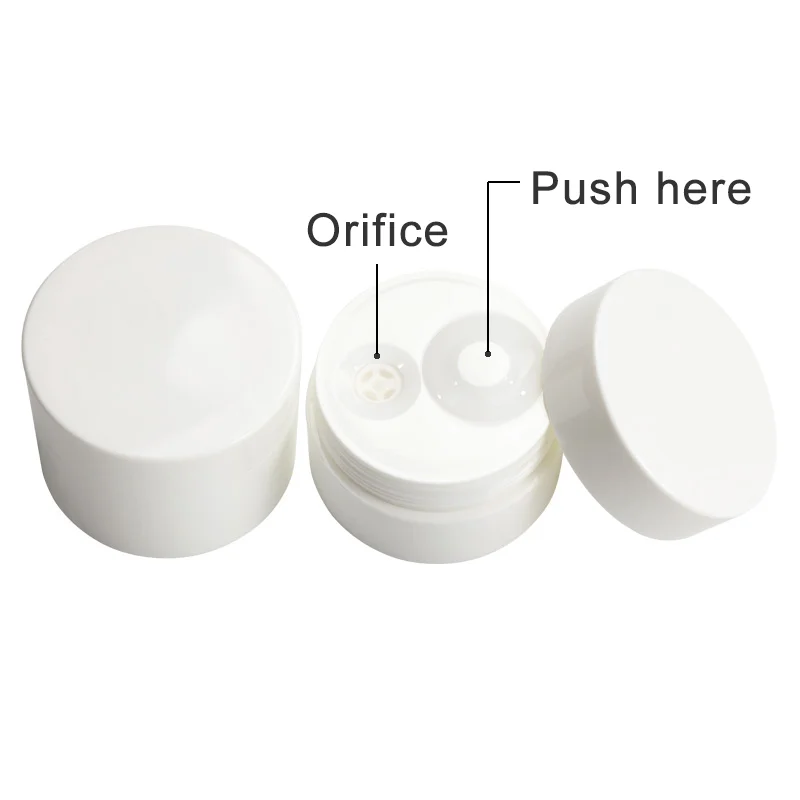 30g 50g PCR Press Cream Case Jars With Lids Container Cosmetic Cream Jar