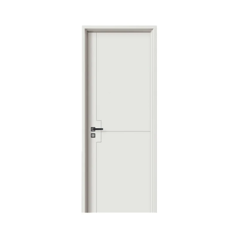 High Quality Manufacturer Direct Sale Interior White Prehung Doors Wood Modern doors for houses interior