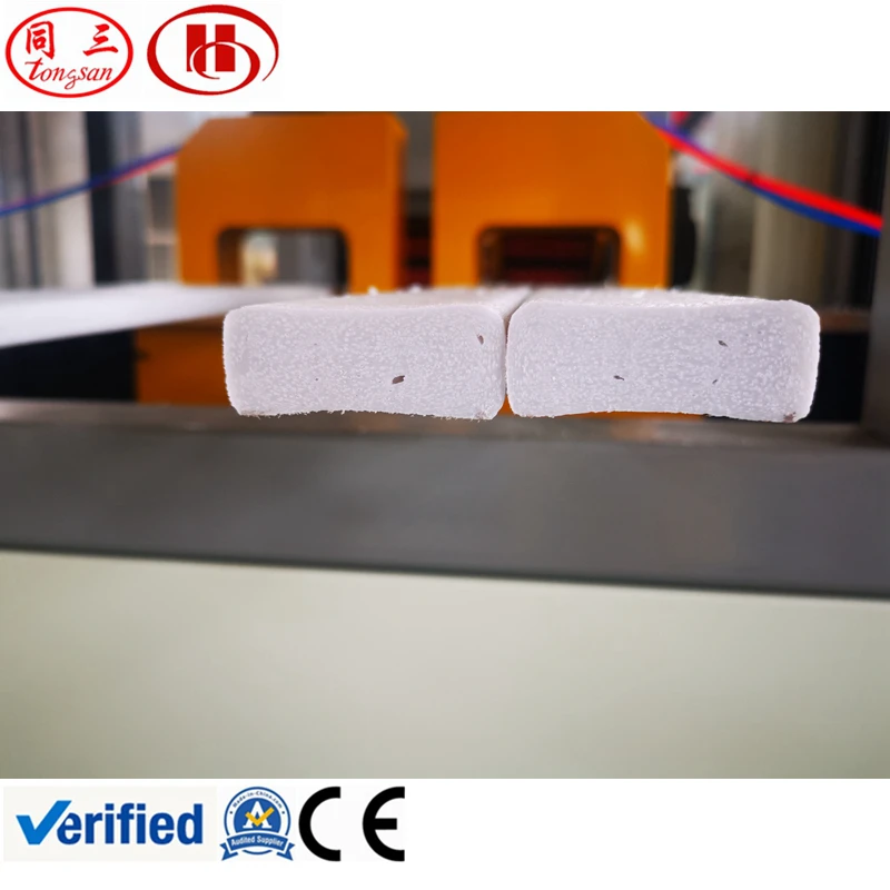 Plastic fence pole making machine using recycled plastic