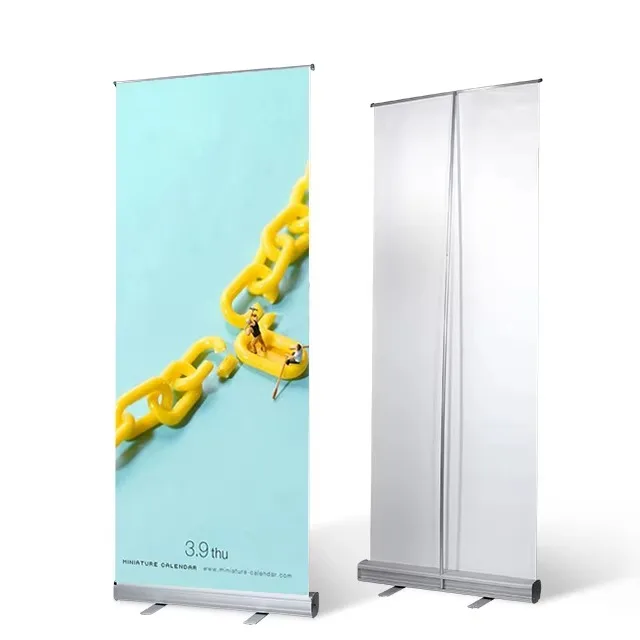 Big order low price Retractable roll up standee roll stand banner
