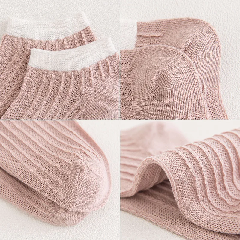 Lindo De Las Mujeres Del Modulo De La Energia Pega Calcetines Bajos Del Punto Bajo De La Boca