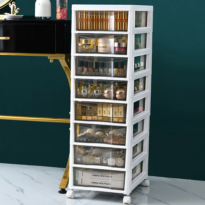 Custom High Quality PP+ABS Portable Home Luxury Cosmetic Packaging Storage Box