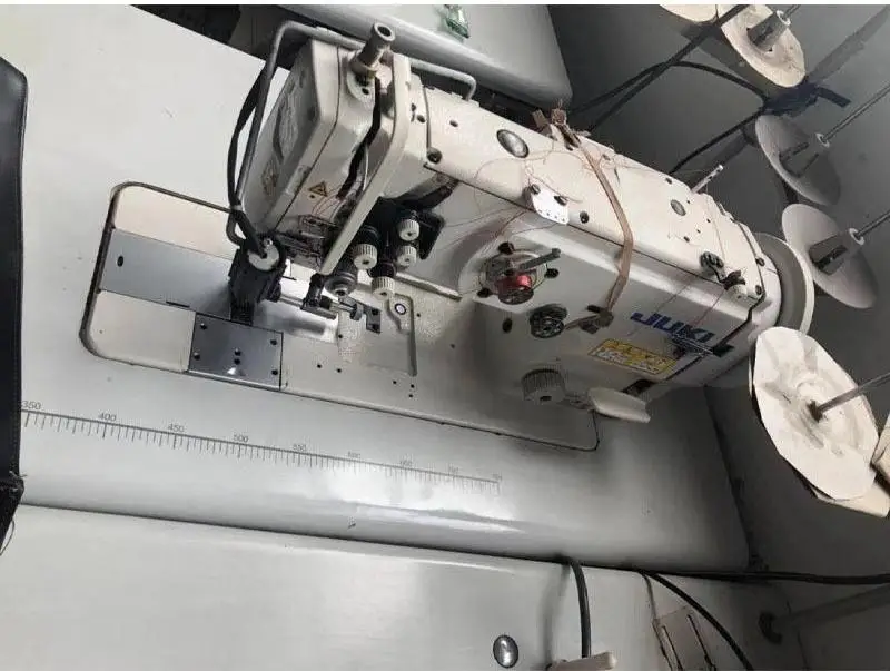 jukis 1560 Double Needle Heavy Duty Compound Feed Straight Walking Foot Leather Industrial Sewing Machine Price