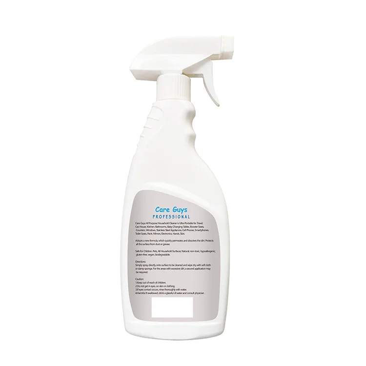 Powerful Dirt Clean Wipe Away Water Spots Effective Oil Remover Liquid Cleaning Spray Effective Household All-purpose Cleaner