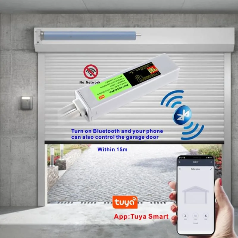 Shinilion рольставни гаражные двери tuya wifi умный домашний концентратор система ручного видео Wi-Fi ИК + Радиочастотный пульт дистанционного управления