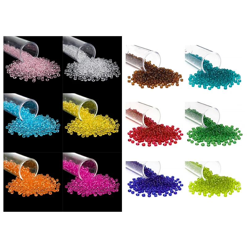 
Wholesale Seed Beads 6/0 8/0 11/0 12/0 Seed Beads for Jewellery 2mm 3mm 4mm Glass Seed Beads for Bracelet Jewelry Making 