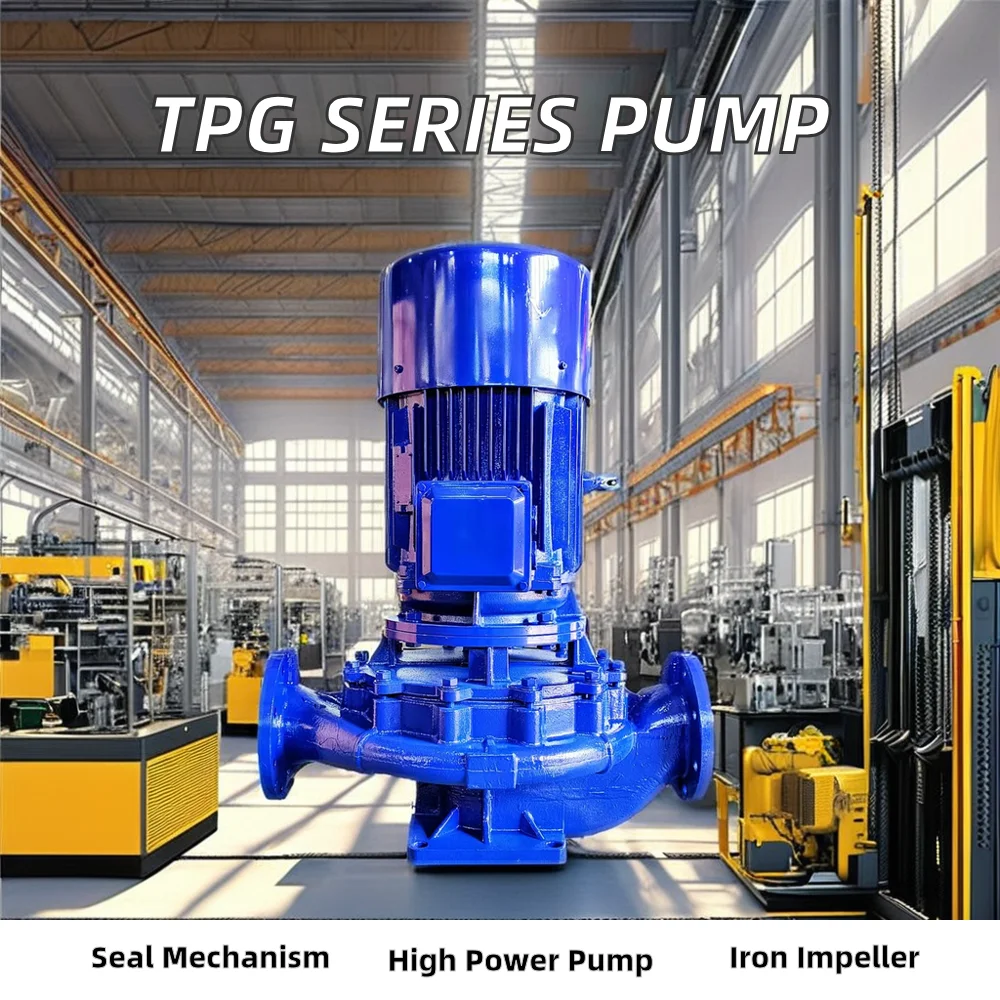 ISG/IRG Single-Stage Vertical Pipeline Centrifugal Pump 100 Head 50 Pump Multi-Stage Hot Water Circulation Electric Machining