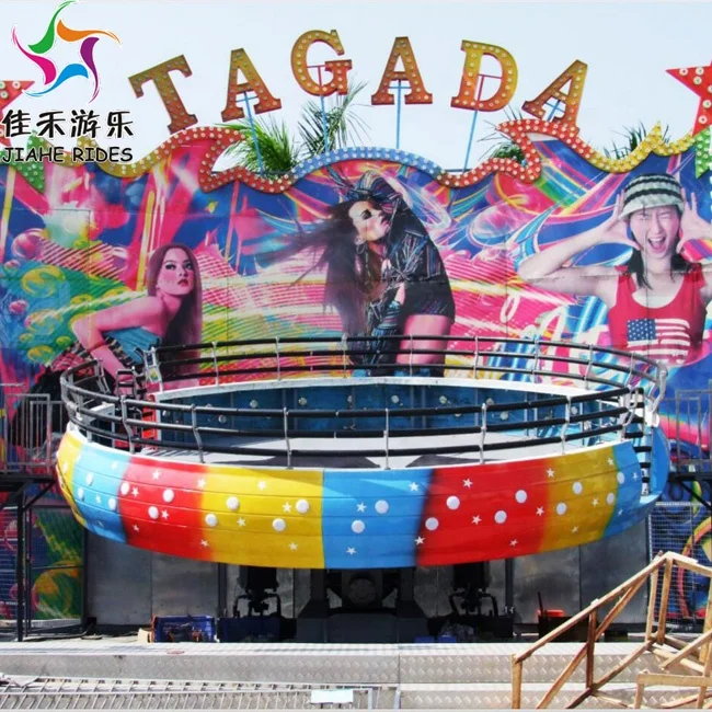 Jiahe Amusement Park Ride Tops Crazy Attraction Park Rides Disco Tagada for Sales