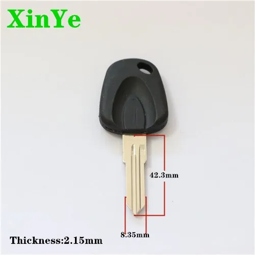 XinYe Factory Wholesale high quality car transponder chip key shell brass car key