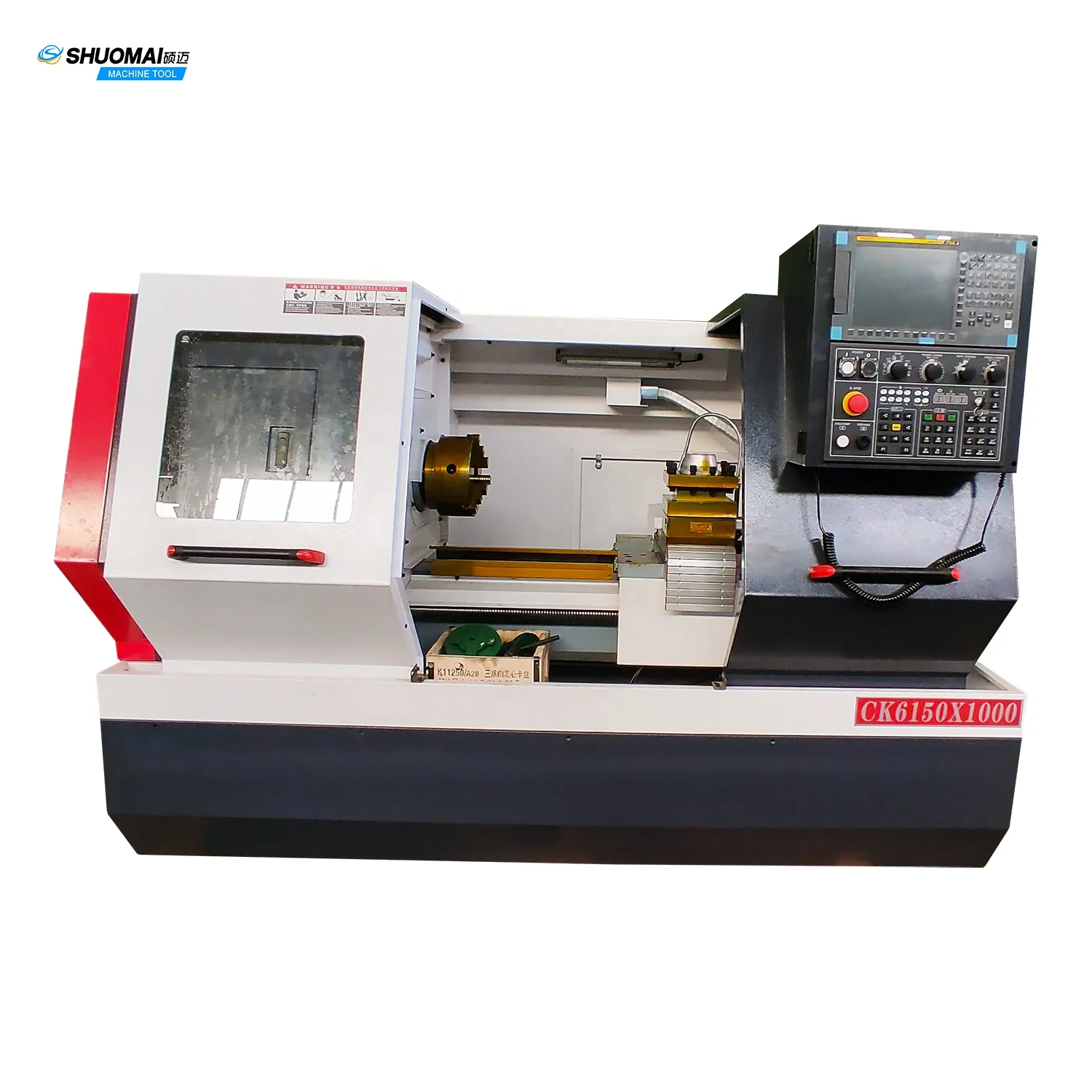 Factory directly supply CK6150x1000 Fanuc controller CNC automatic lathe machine price