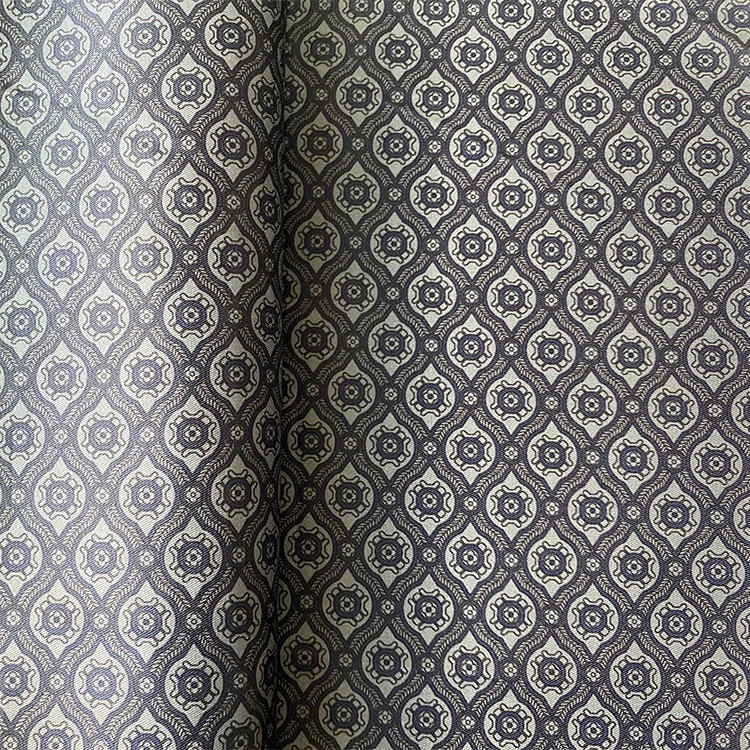 Wholesale men suit lining fabric customized printed twill fabric polyester pongee