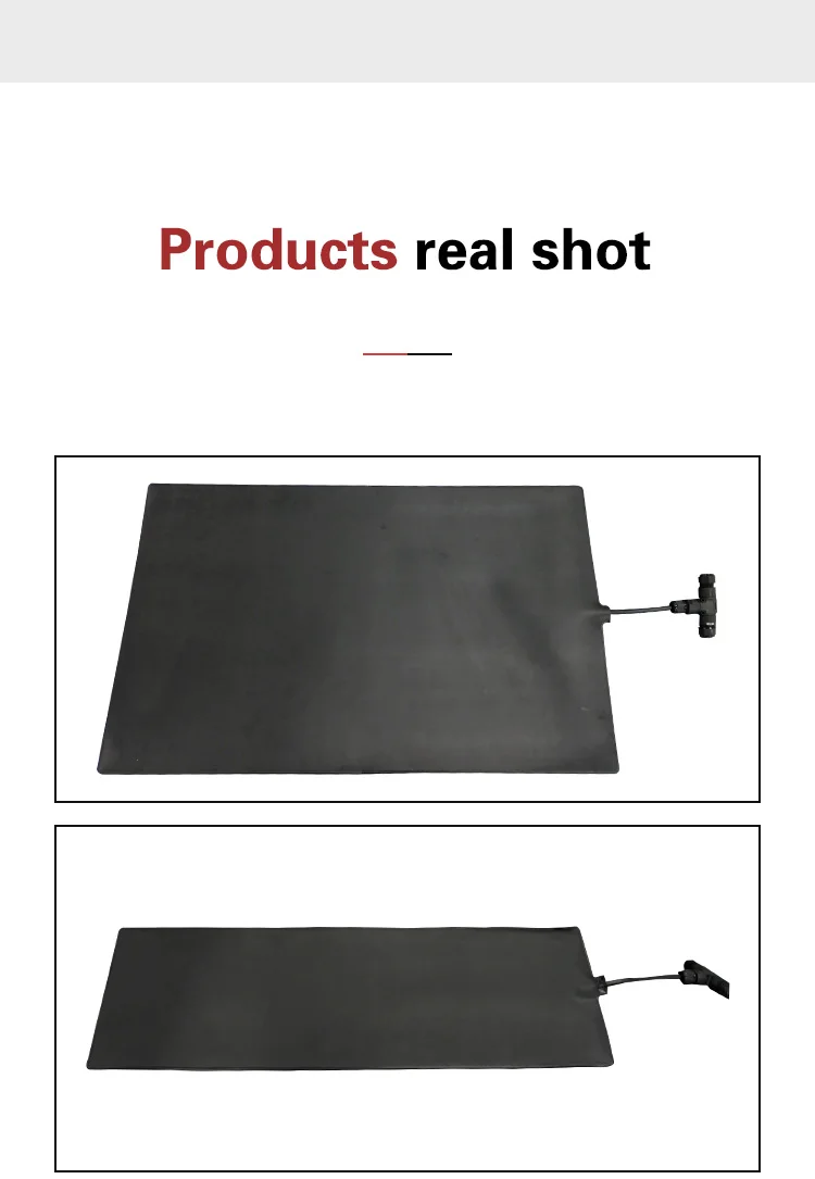 Manufacturer Directly Export Heated Driveway Mats Anti Freezing Heating Melting Mat 110v Snow Melting Pad