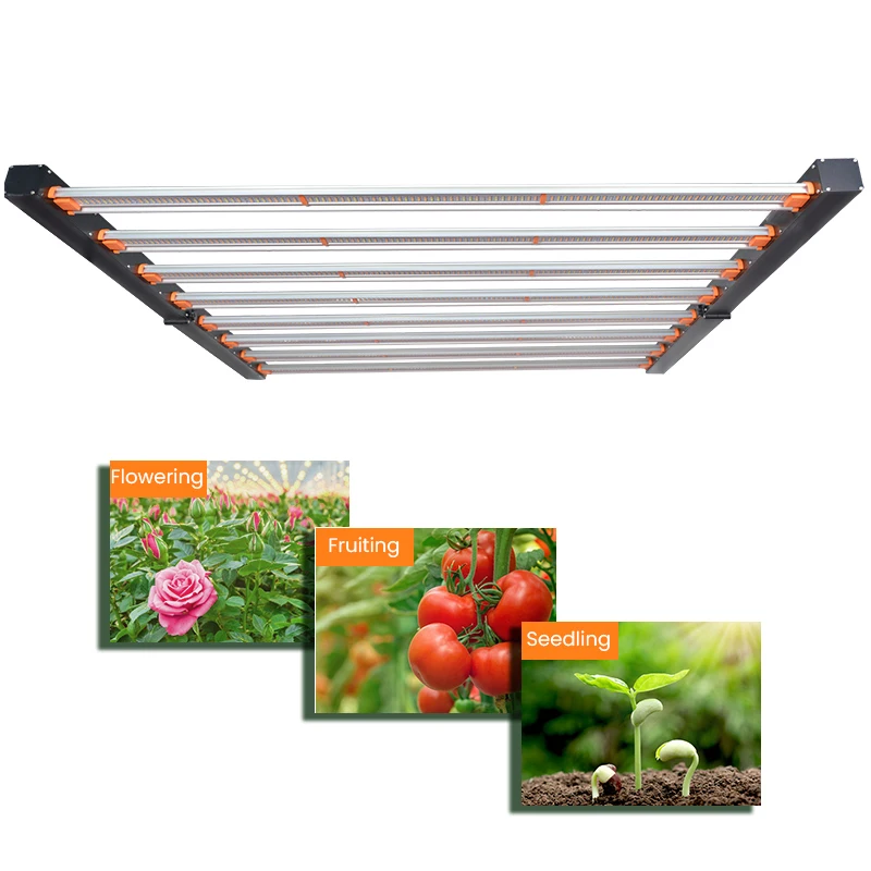 DLC ETL Listed 800W 1000W LED Grow Light Controller Dimmable Full Spectrum Greenhouse LED Grow Light For Indoor Plants