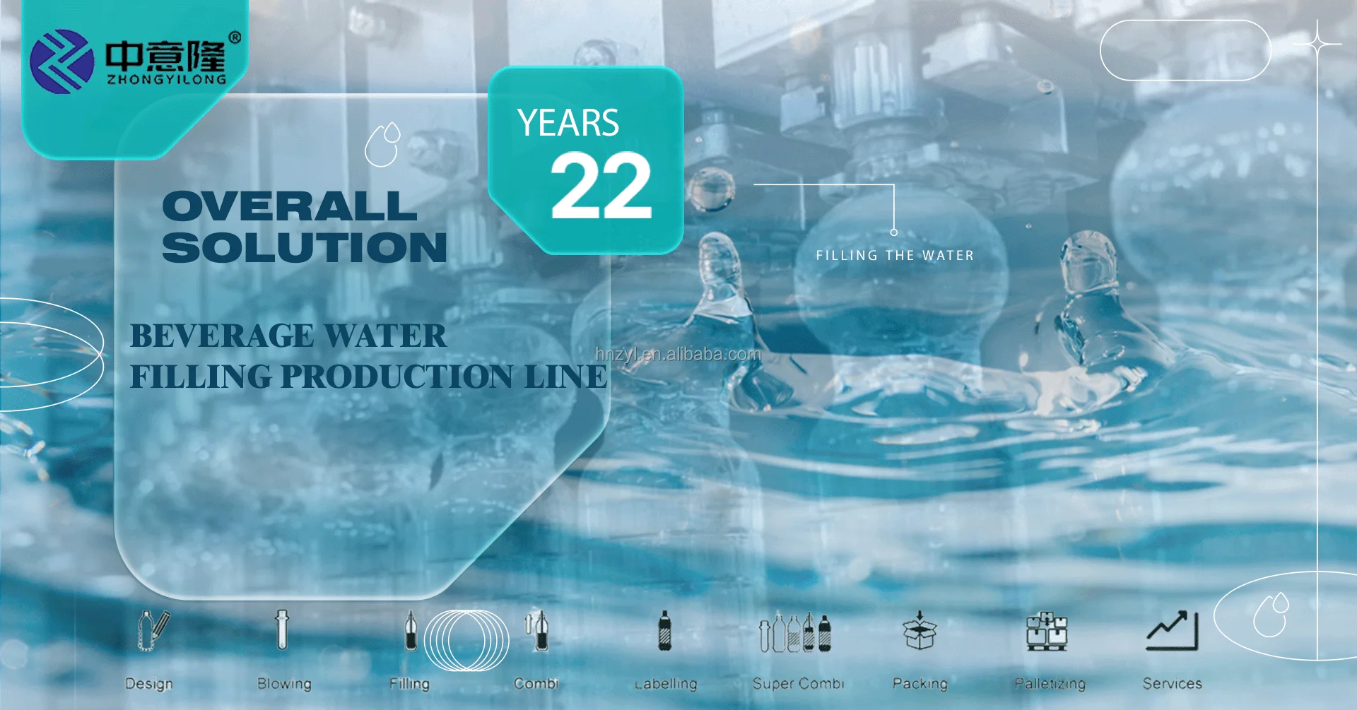 Hot Sale 2000BPH Complete Mini Mineral Water Bottling Plant 3in1 Water Filling Machine For Pure Water bottling Production Line