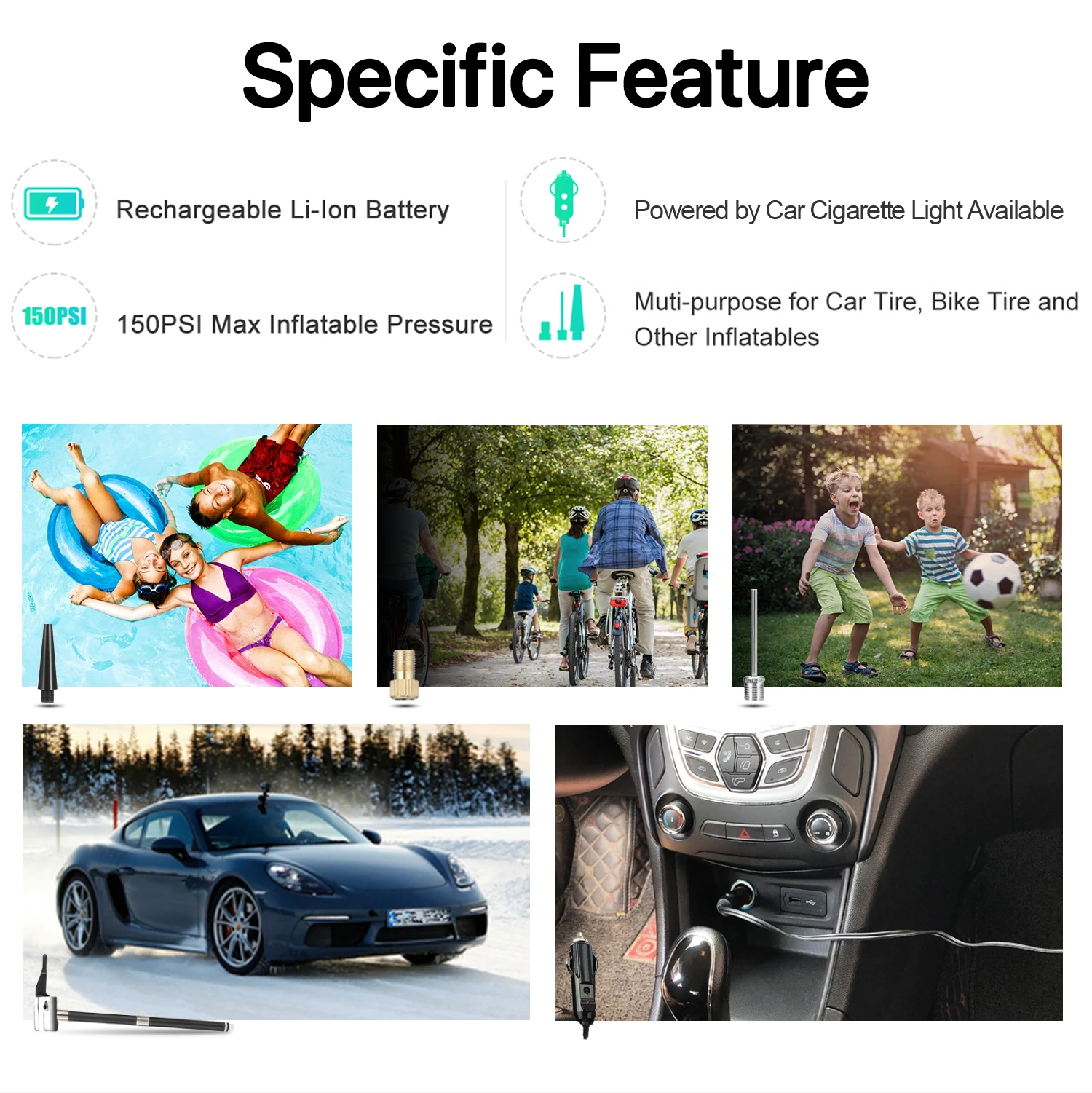  CYCPLUS 5050 портативный ручной велосипедный воздушный насос для