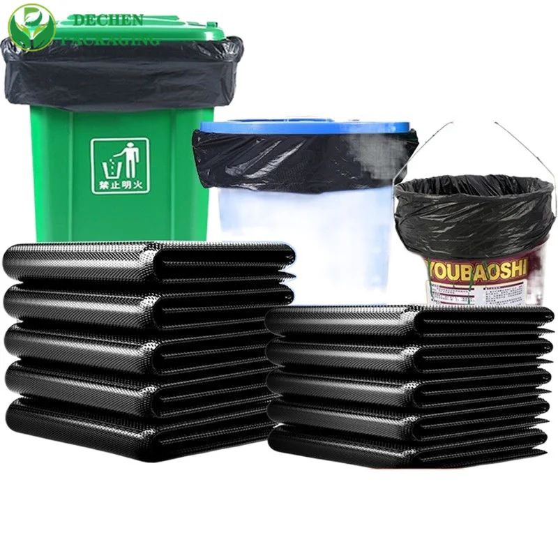 Trash Bag in Spanish Bioplastic Garbage Bags Compostable Green Bin Liners