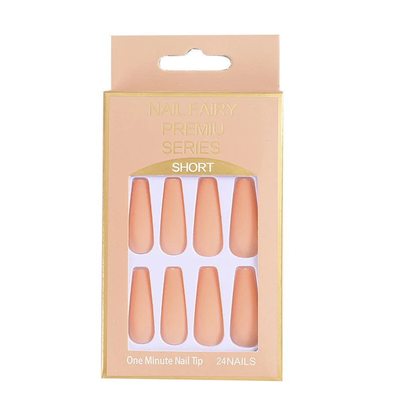 Wholesale Custom Empty Nail Care Box With EVA/Blister Insert False Press on Nails Packaging Boxes