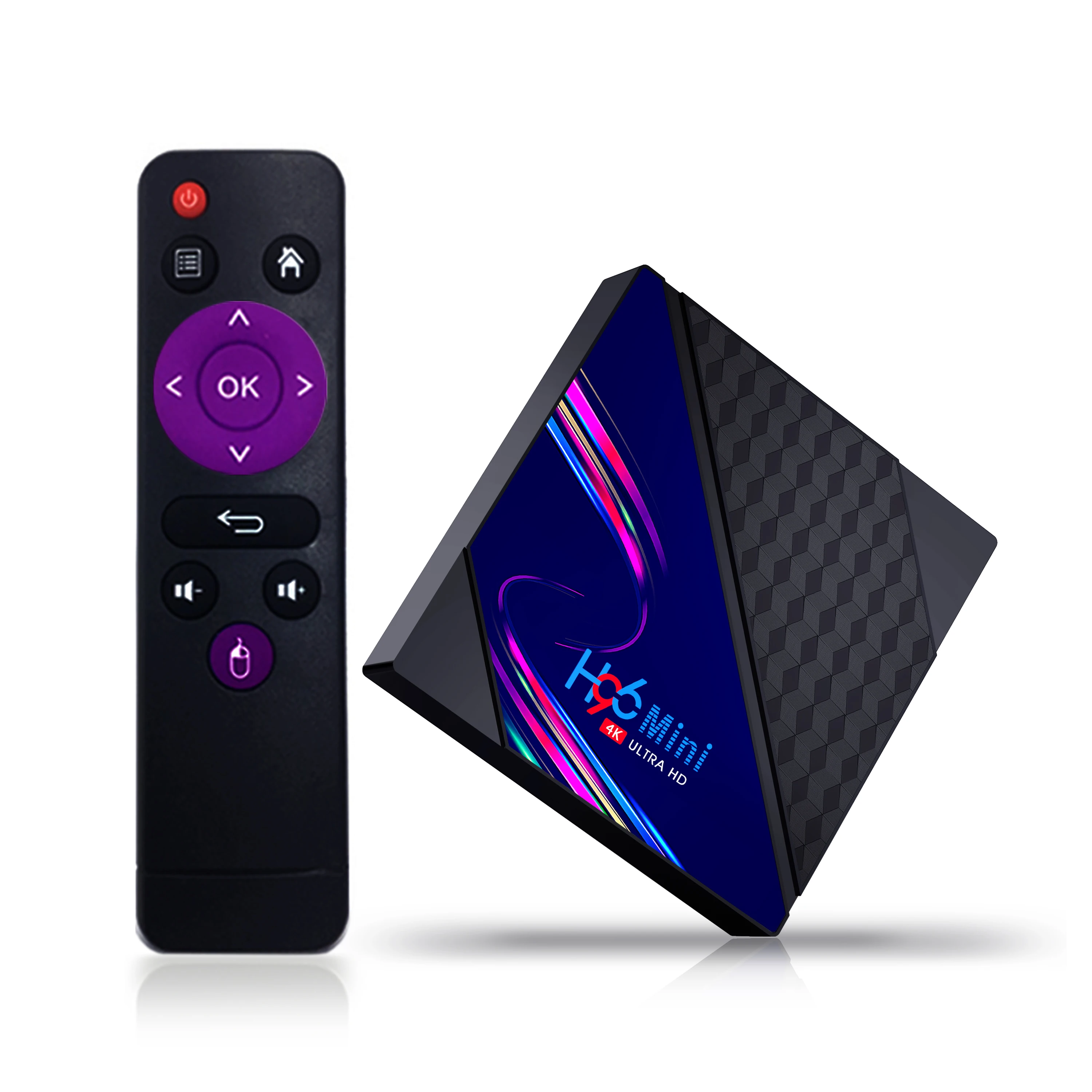 SYTA H96 MINI V8 rk3228 Android 10 TV BOX reseller 2gb 16gb panel 2.4G 4K Tv Box