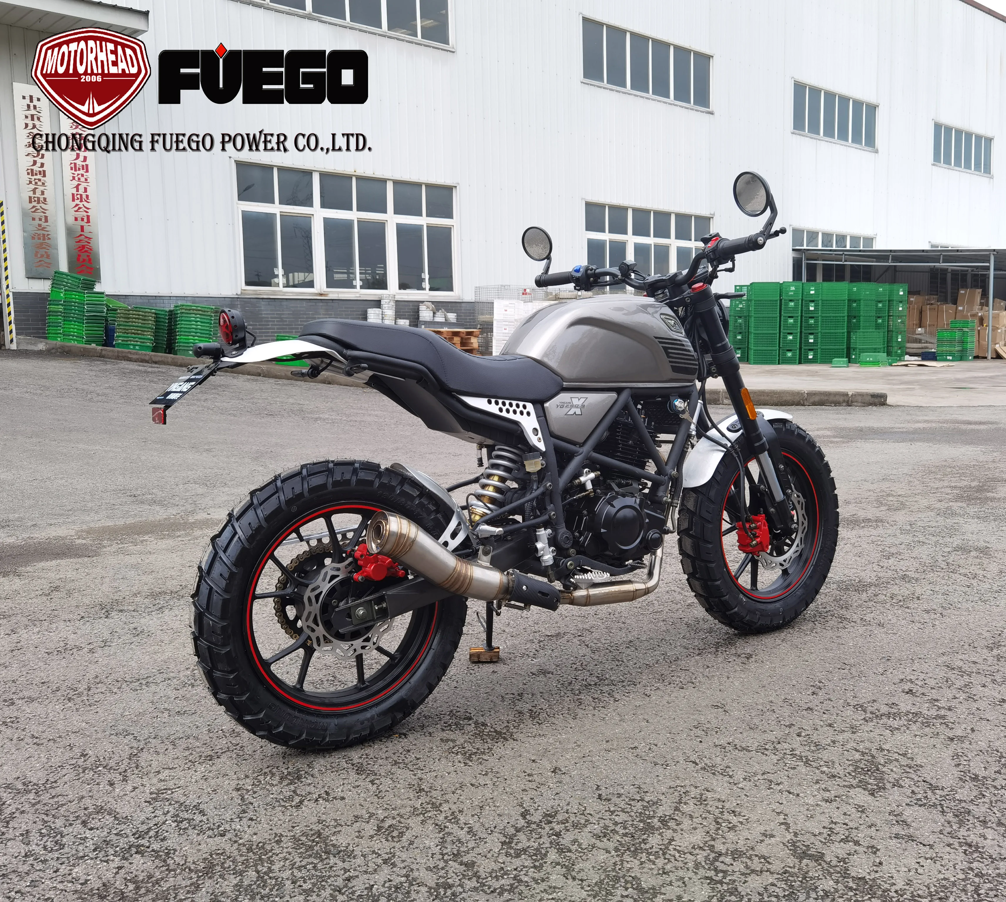 Китайский ретро-велосипед 250cc 300cc