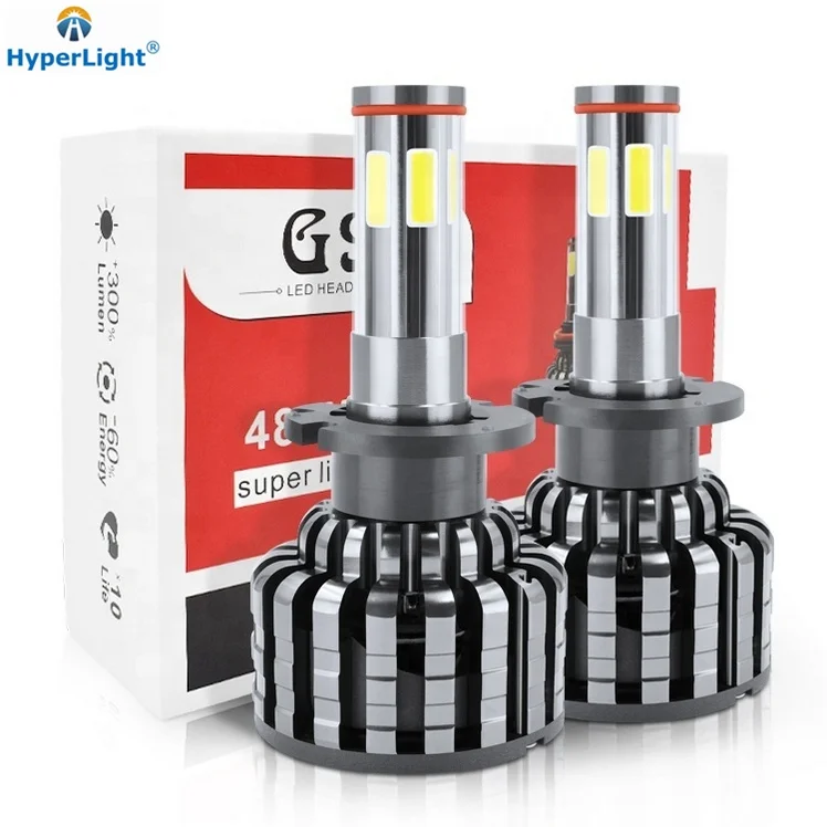 HyperLight Auto parts led headlight G9 6 sides led auto headlight 9004 9007 car head lamp h4 h13 led headlights