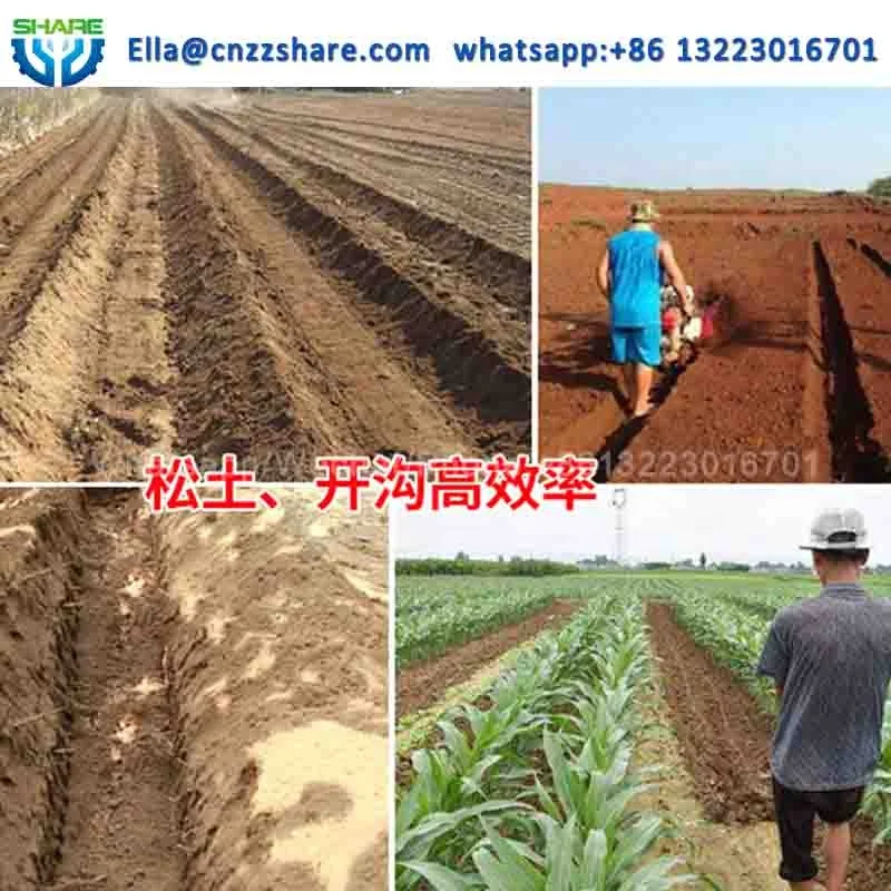 Поворотный культиватор для рисового поля 7