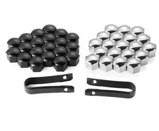 17mm Exterior Accessories Tyre Wheel Hub Covers Wheel Nuts Protection Screw Bolts Nut Hub Protector for Tires Wheels