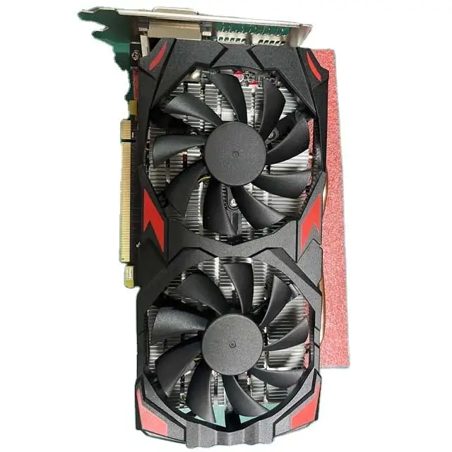 Новый использованный для NVIDIA RX570 RX580 RX590 8 ГБ видеокарты вентилятор кулер GDDR5 видеопамяти PCI Express интерфейс настольная рабочая станция